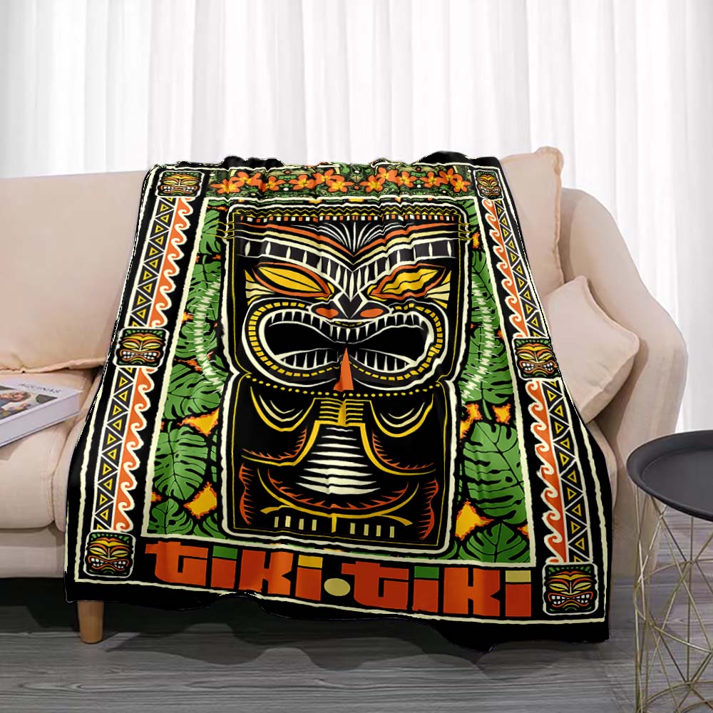 Travel Accessories Hawaii - تيكي بار موضة الفانيلا رمي بطانية