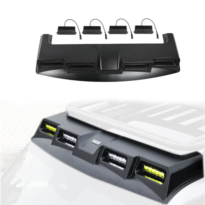 Travel Accessories Car - سبويلر سقف السيارة مع أربعة أضواء