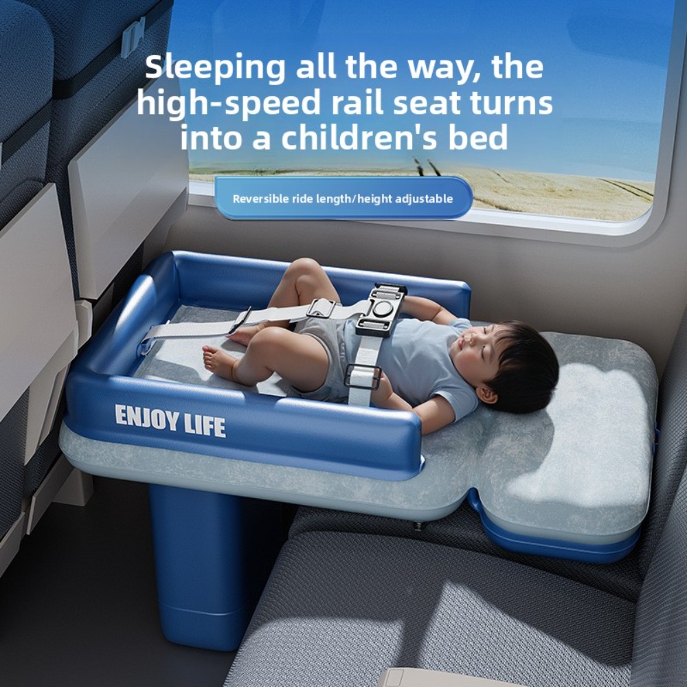 Travel Pillow Inflatable - سرير طائرة قابل للنفخ ومقعد السيارة،