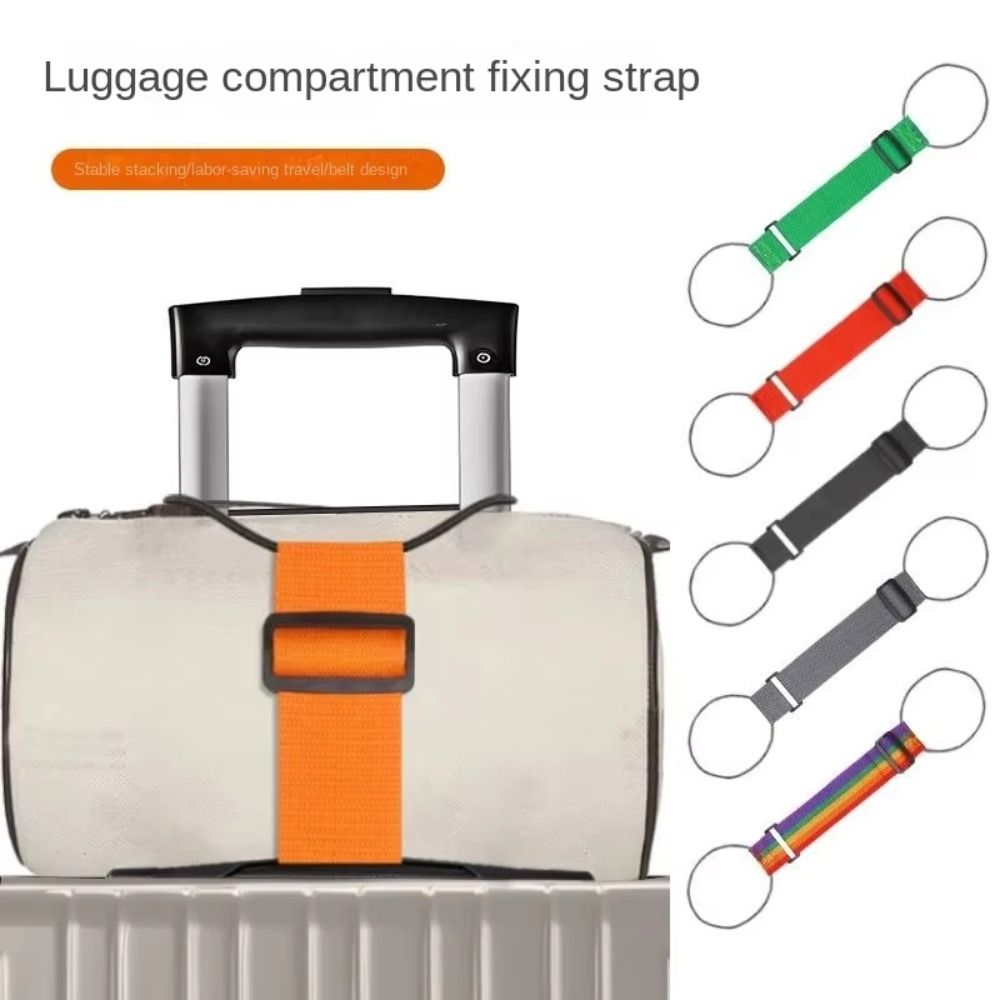 Travel Accessories Luggage Straps - حزام أمتعة مرن قابل للتعديل، حزام