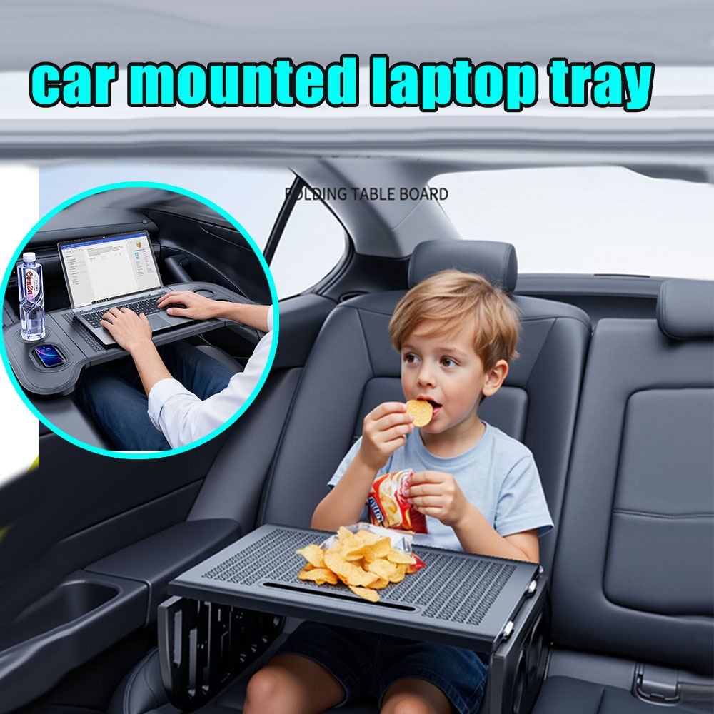 Travel Accessories Car - طاولة لابتوب قابلة للطي للسيارة، مكتب