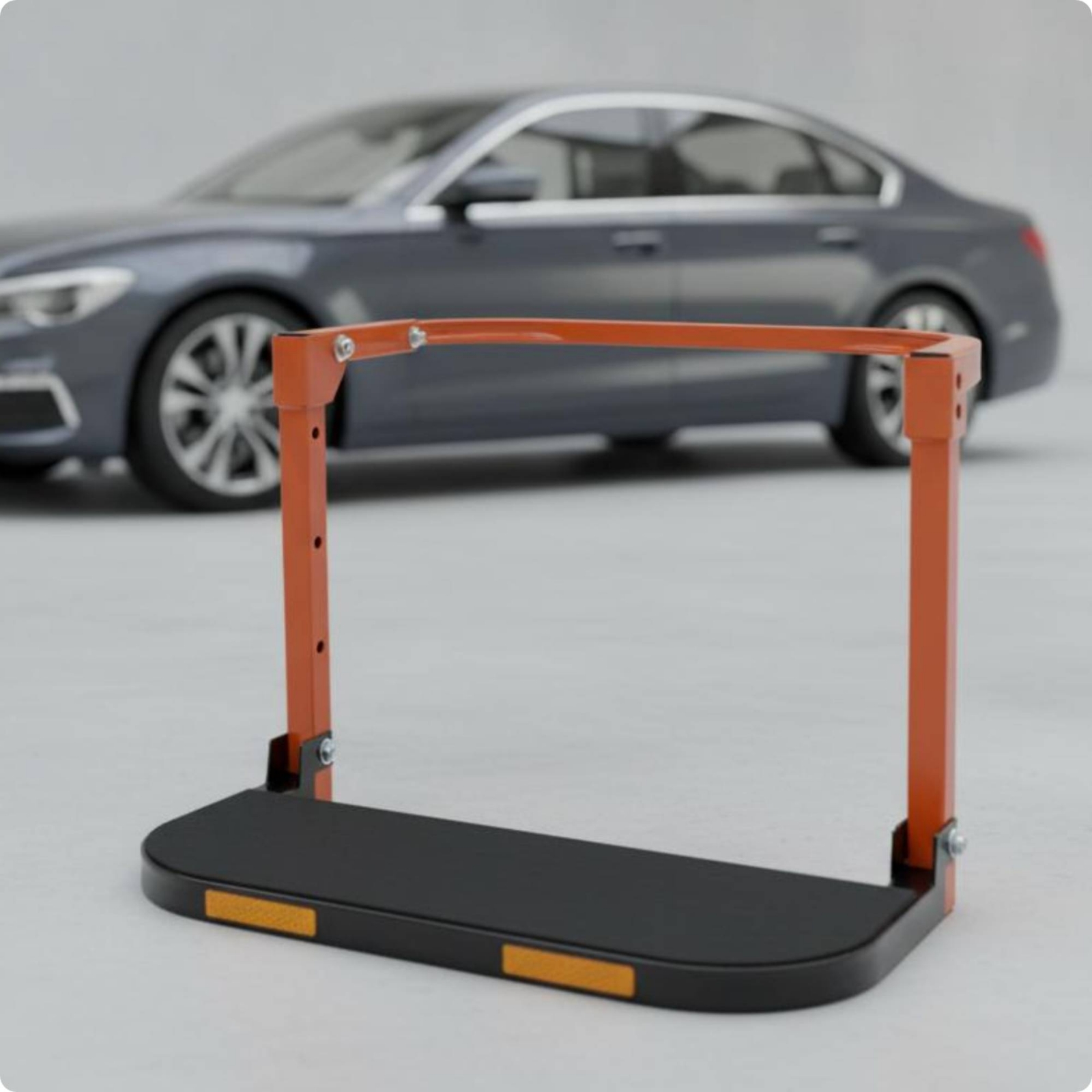 Travel Accessories Car - سلم إطارات السيارة المدمج للتخزين، سلم