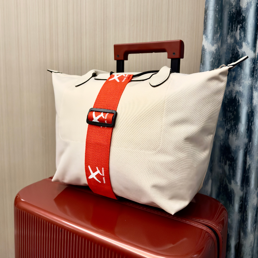 حزام تثبيت الأمتعة من النايلون - مراجعة Travel Accessories Luggage Straps وسعره