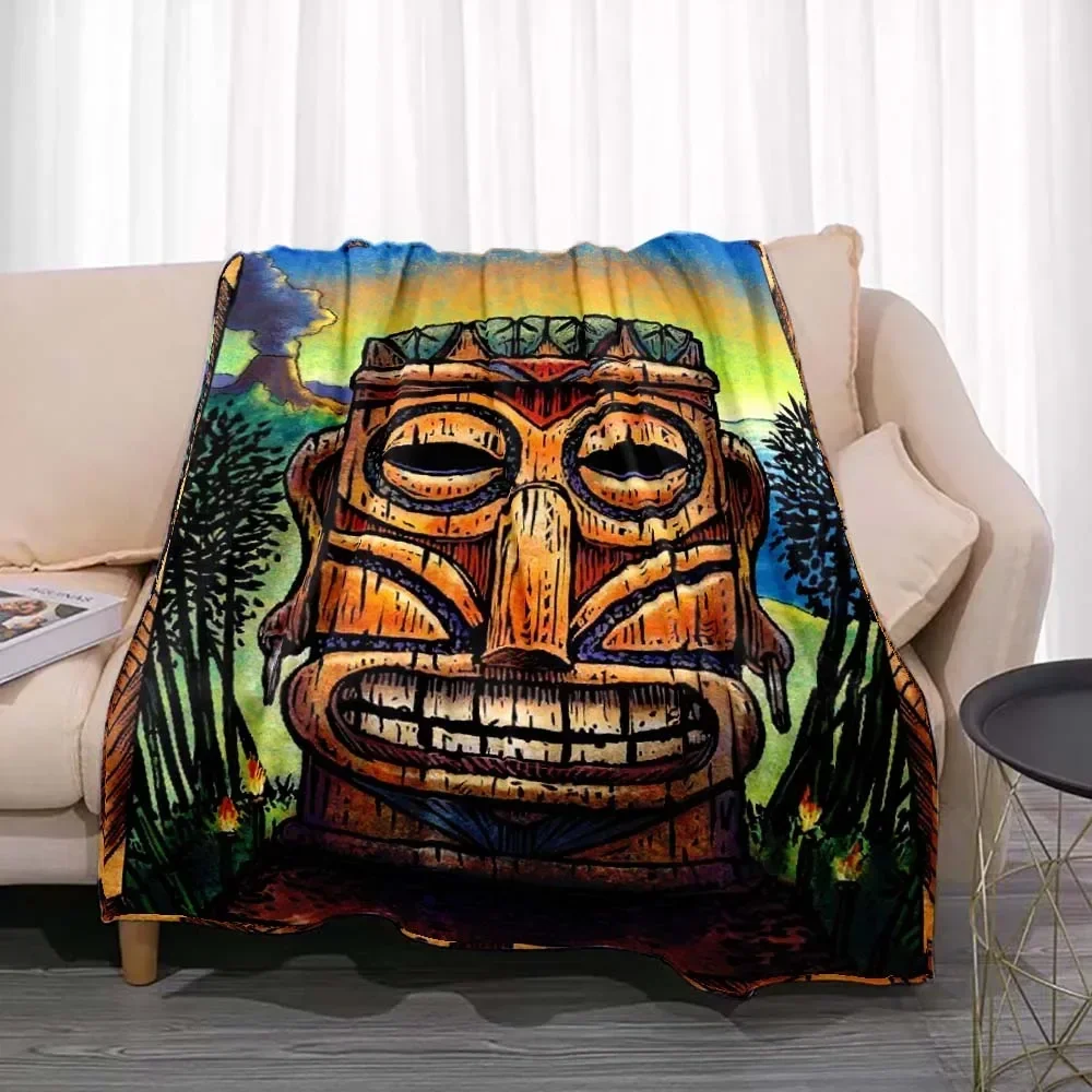 بطانية فلانيل أنيقة بتصميم تيك - مراجعة Travel Accessories Hawaii وسعره