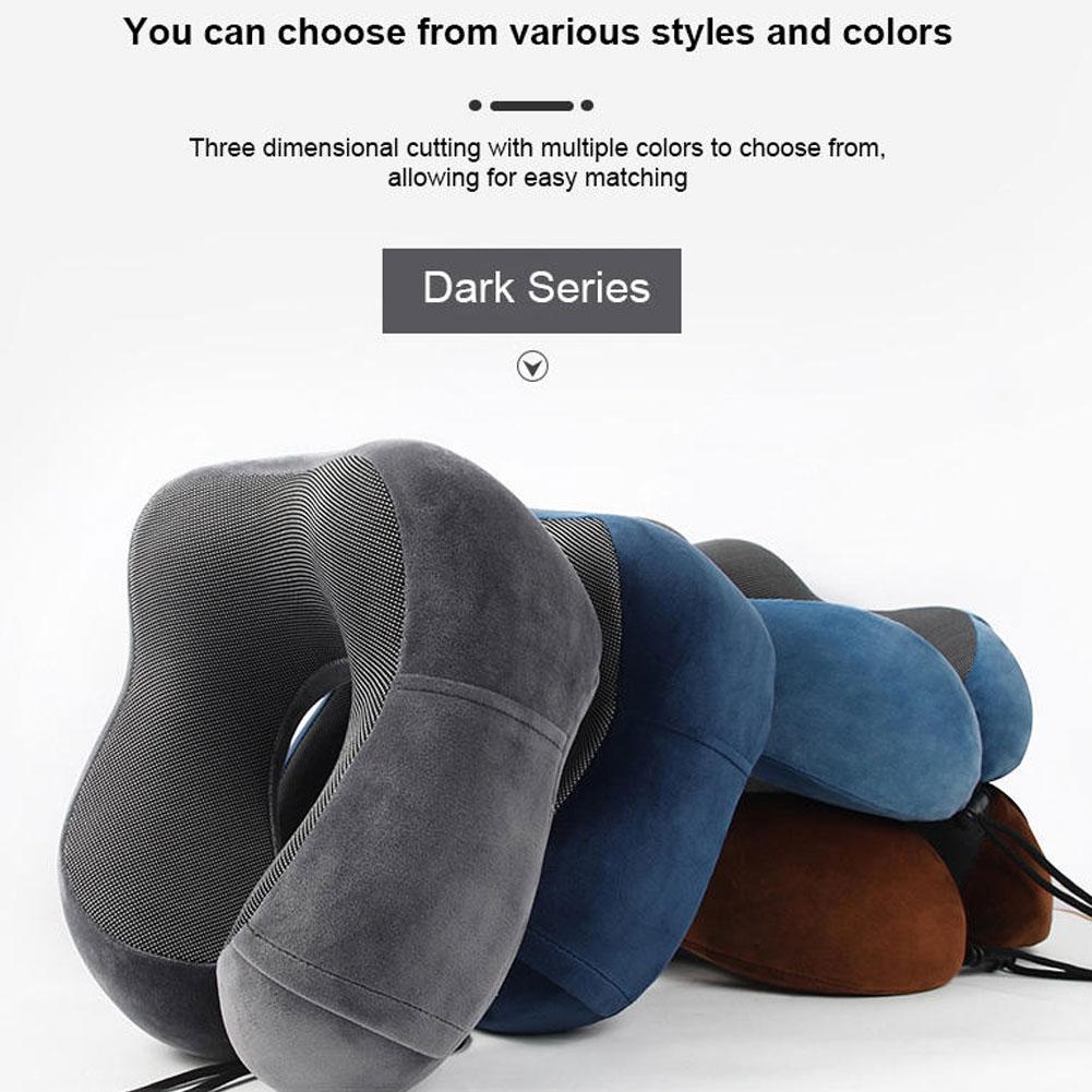 وسادة رقبة انتعاش بطيء على شكل - مراجعة Travel Pillow Inflatable وسعره