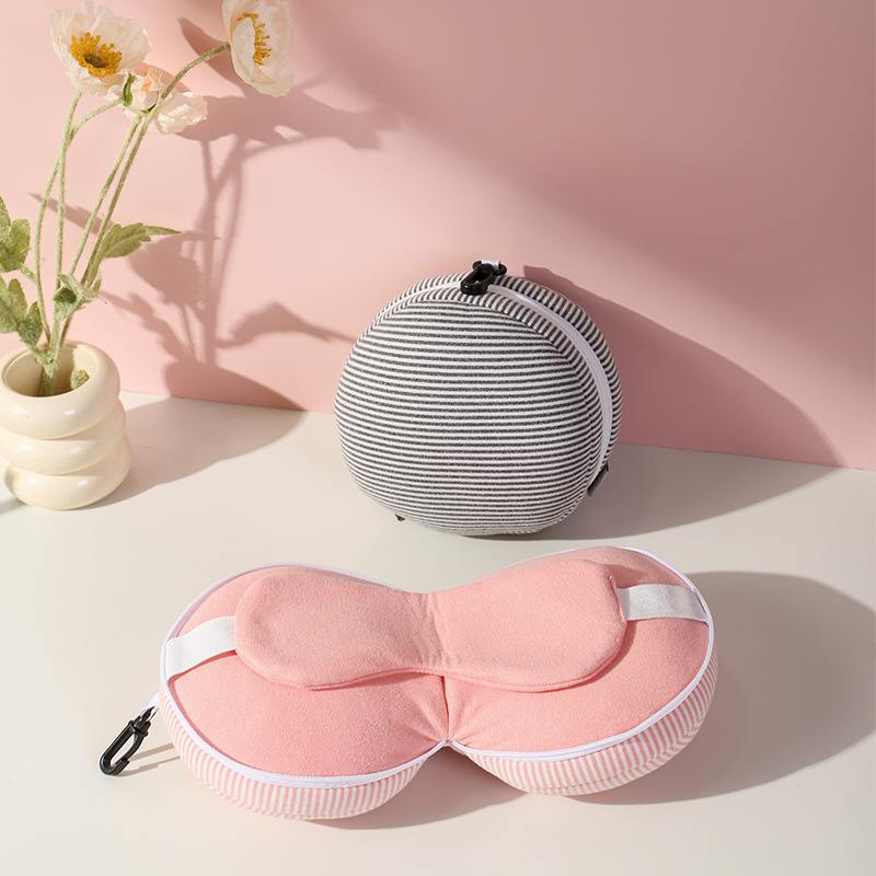 وسادة رقبة للسفر 2 في 1 مع حقي - مراجعة Travel Pillow Inflatable وسعره