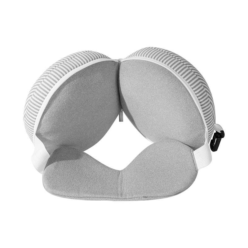 وسادة رقبة للسفر 2 في 1 مع حقي - مراجعة Travel Pillow Inflatable وسعره