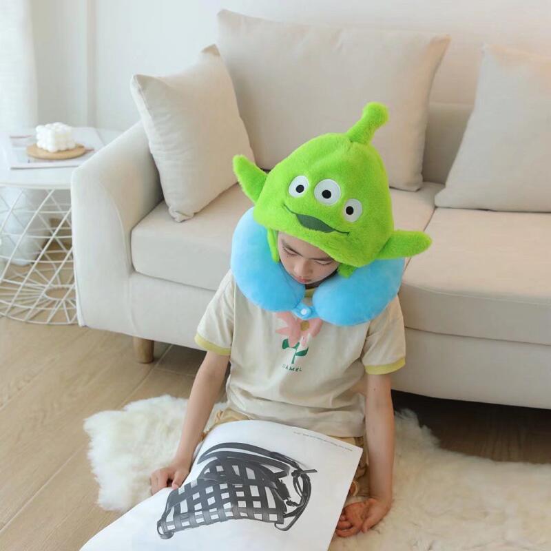 وسادة ديزني لطيفة على شكل حرف  - مراجعة Travel Pillow Inflatable وسعره