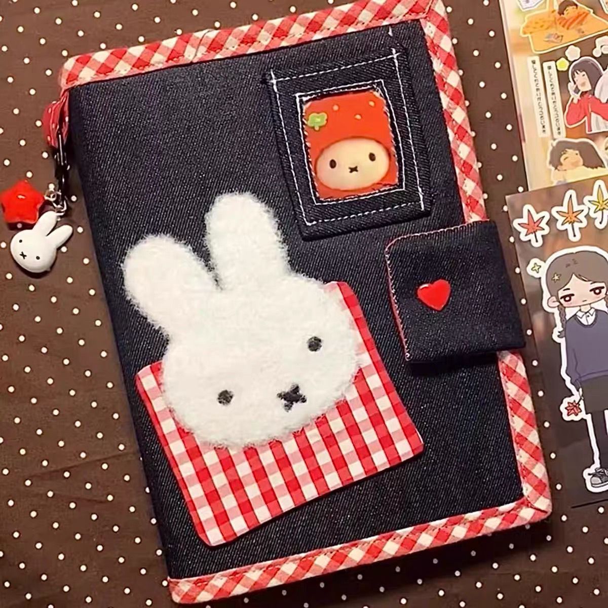 دفتر ملاحظات A6 بتصميم أرنب مي - مراجعة Travel Journal Accessories وسعره