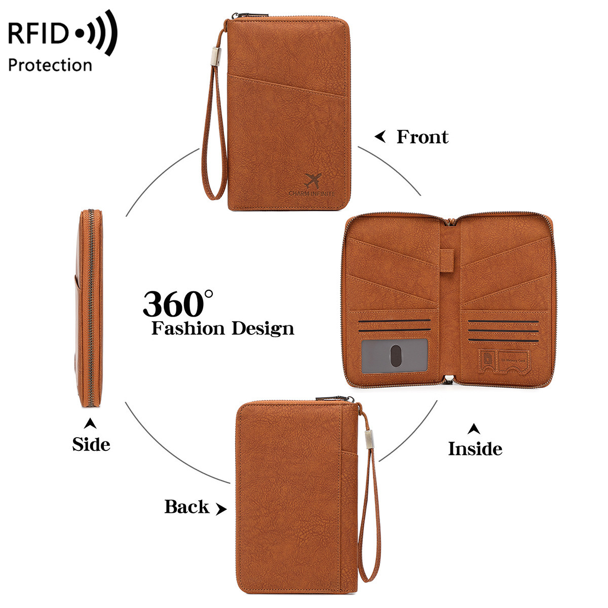 محفظة جوازات سفر متعددة الوظائ - مراجعة Travel Accessories Best وسعره