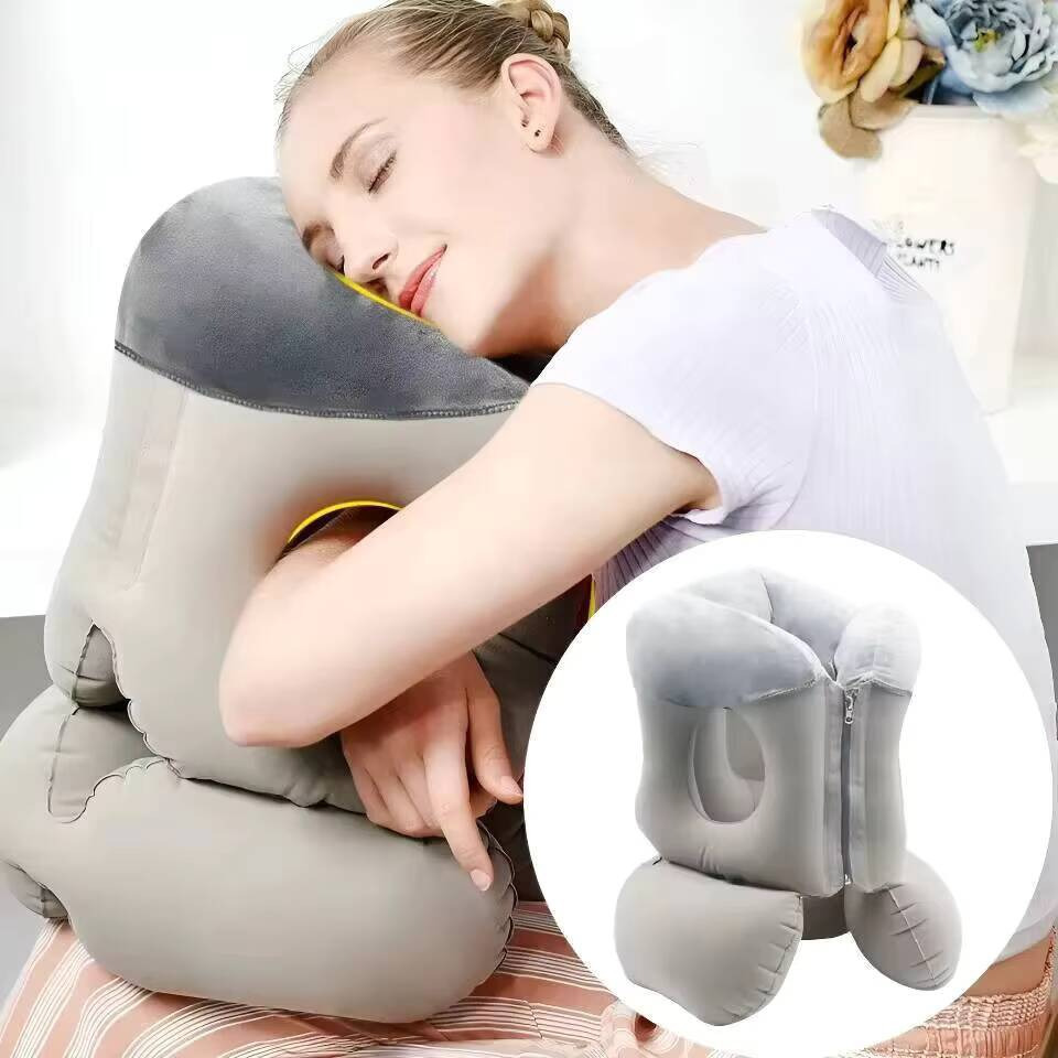 وسادة سفر هوائية مطورة قابلة ل - مراجعة Travel Pillow Inflatable وسعره