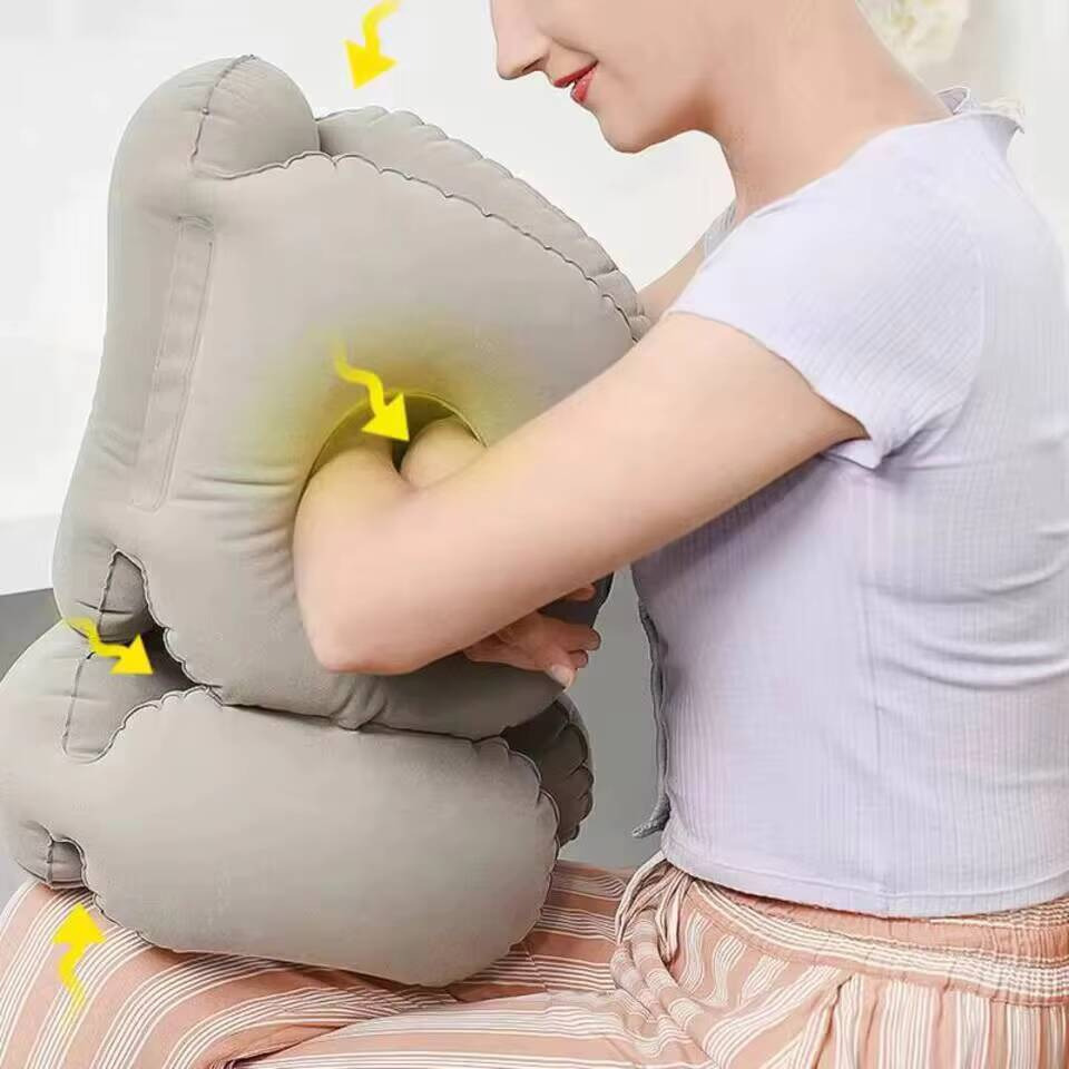 وسادة سفر هوائية مطورة قابلة ل - مراجعة Travel Pillow Inflatable وسعره