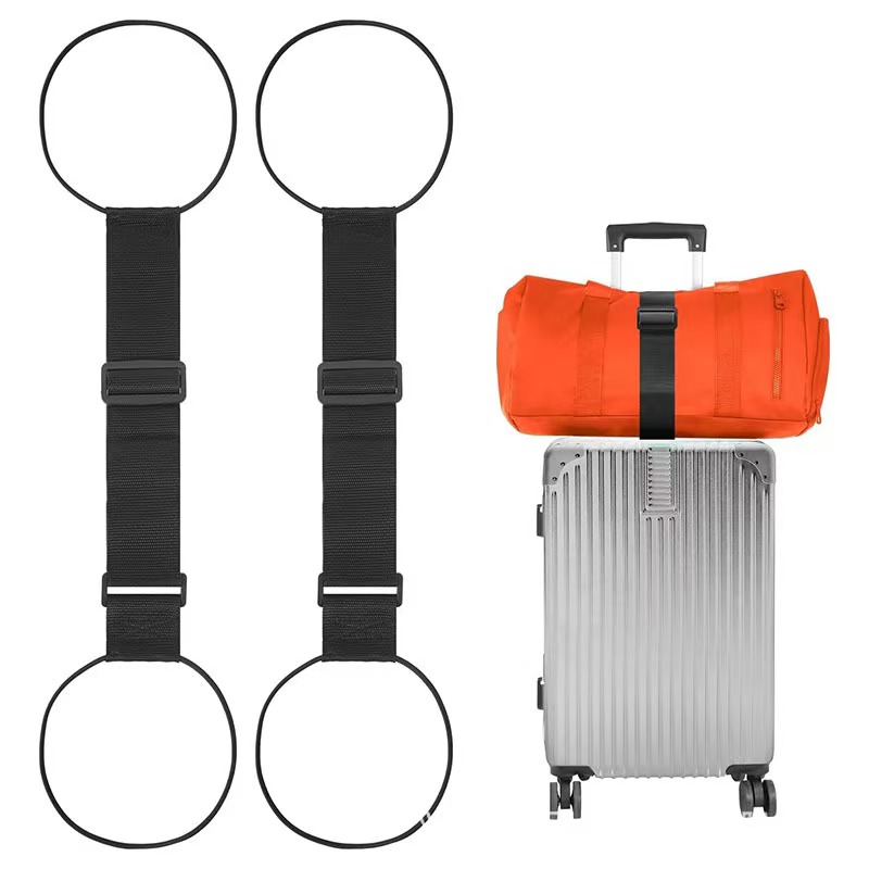 حزام أمتعة قابل للتعديل، حزام  - مراجعة Travel Accessories Luggage Straps وسعره