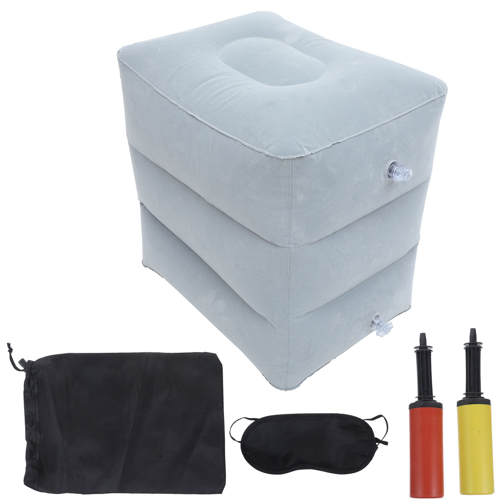 وسادة قابلة للنفخ لدعم القدمين - مراجعة Travel Pillow Inflatable وسعره