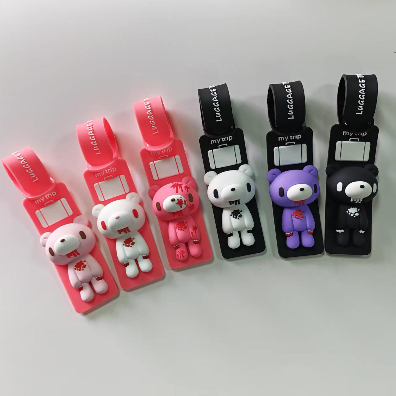 علامة أمتعة سيليكون بتصميم دب  - مراجعة Travel Accessories Luggage Straps وسعره