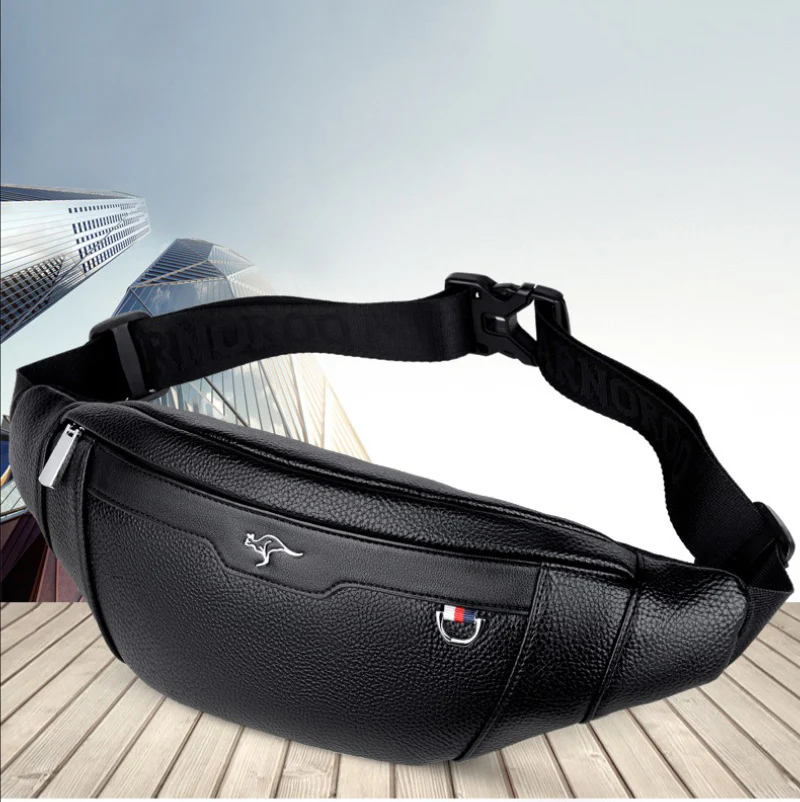 حقيبة خصر جلدية للأعمال متعددة - مراجعة Travel Accessories Men وسعره