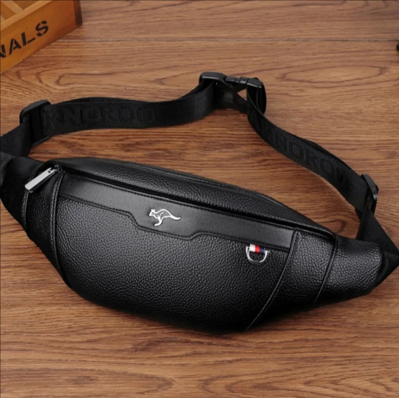 حقيبة خصر جلدية للأعمال متعددة - مراجعة Travel Accessories Men وسعره
