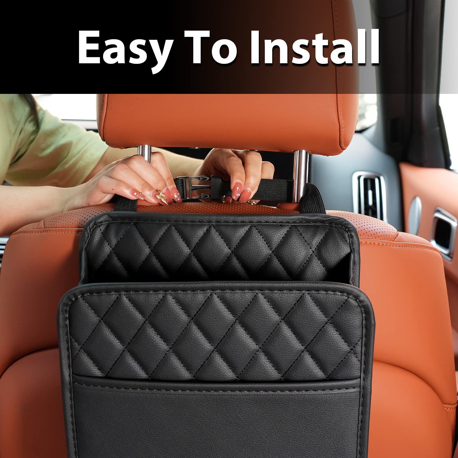 منظم خلفي لمقعد السيارة من الج - مراجعة Travel Accessories Car وسعره