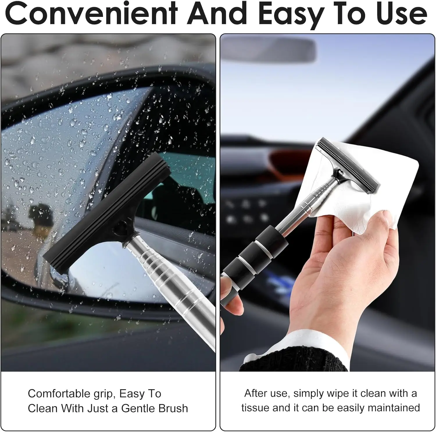 ممسحة زجاج السيارة الخلفية قاب - مراجعة Travel Accessories Car وسعره
