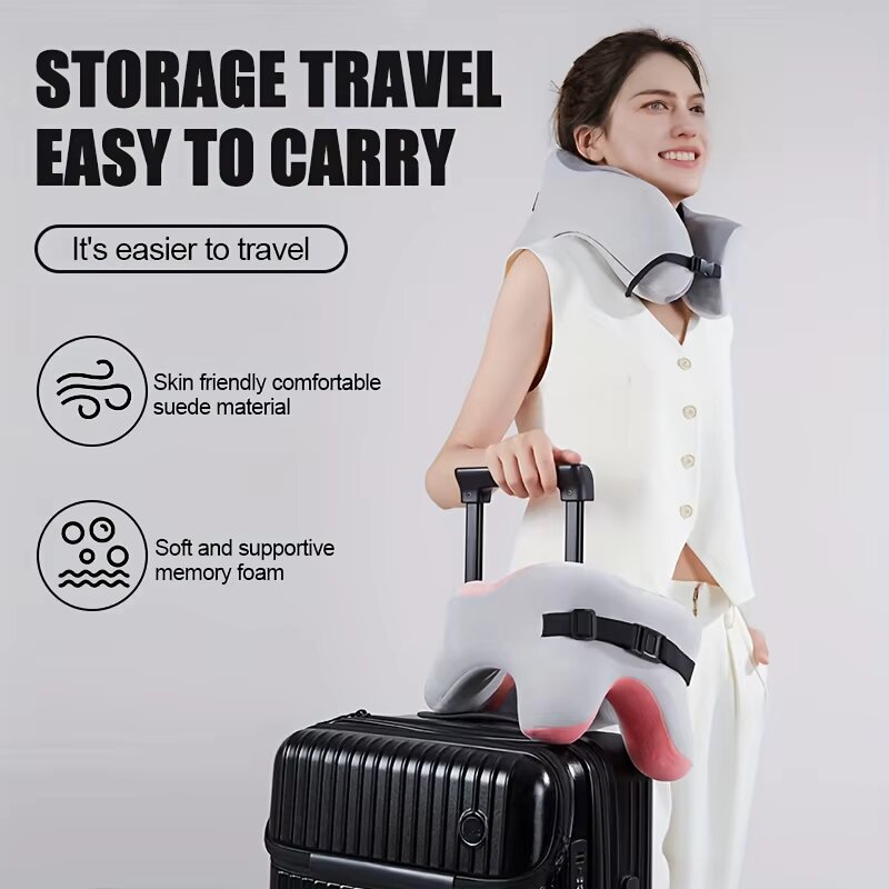 وسادة رقبة على شكل حرف U من ال - مراجعة Travel Pillow Inflatable وسعره