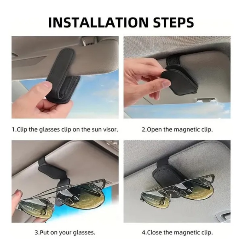 حامل نظارات للسيارة، مشبك نظار - مراجعة Travel Accessories Car وسعره