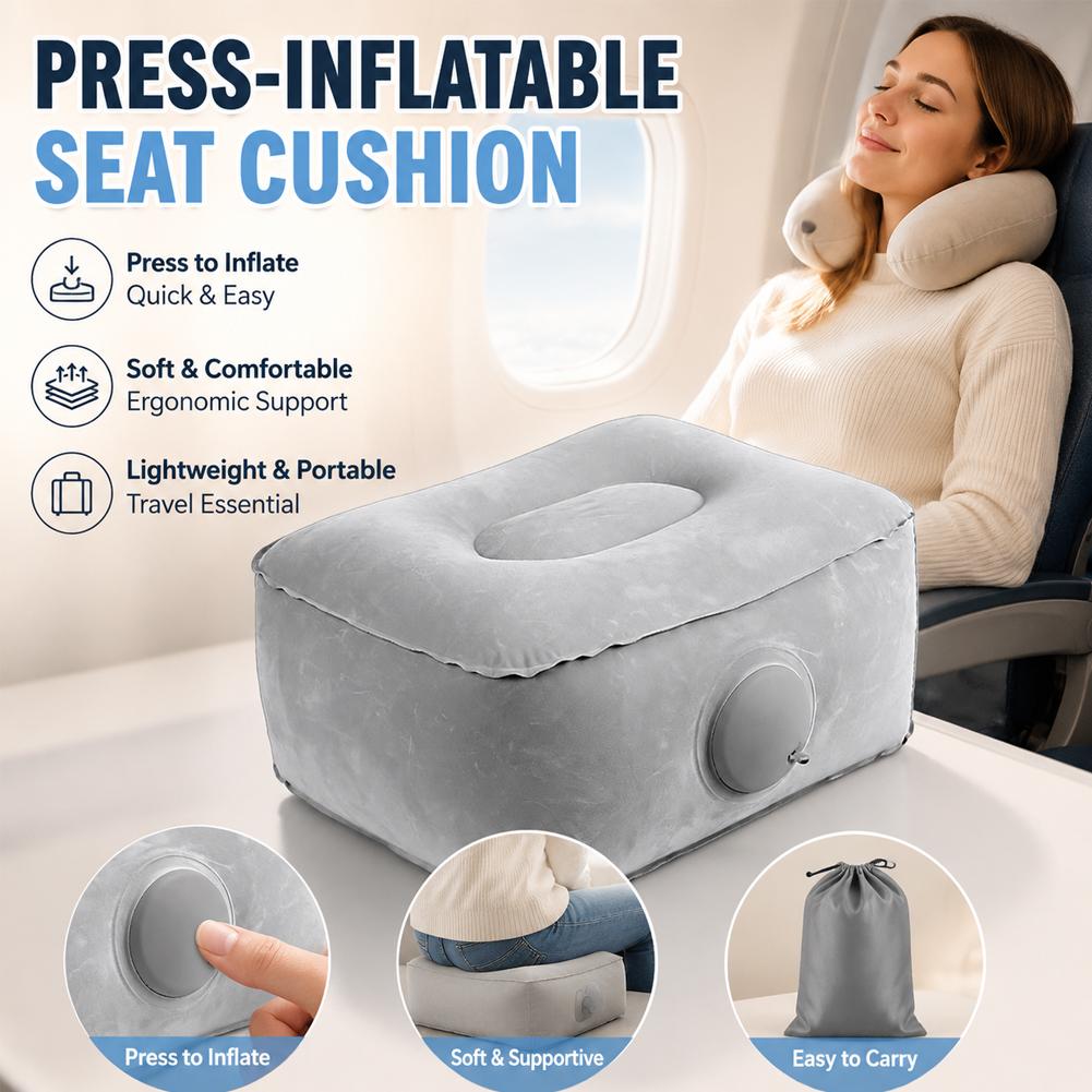 وسادة قابلة للنفخ بالضغط لراحة - مراجعة Travel Pillow Inflatable وسعره