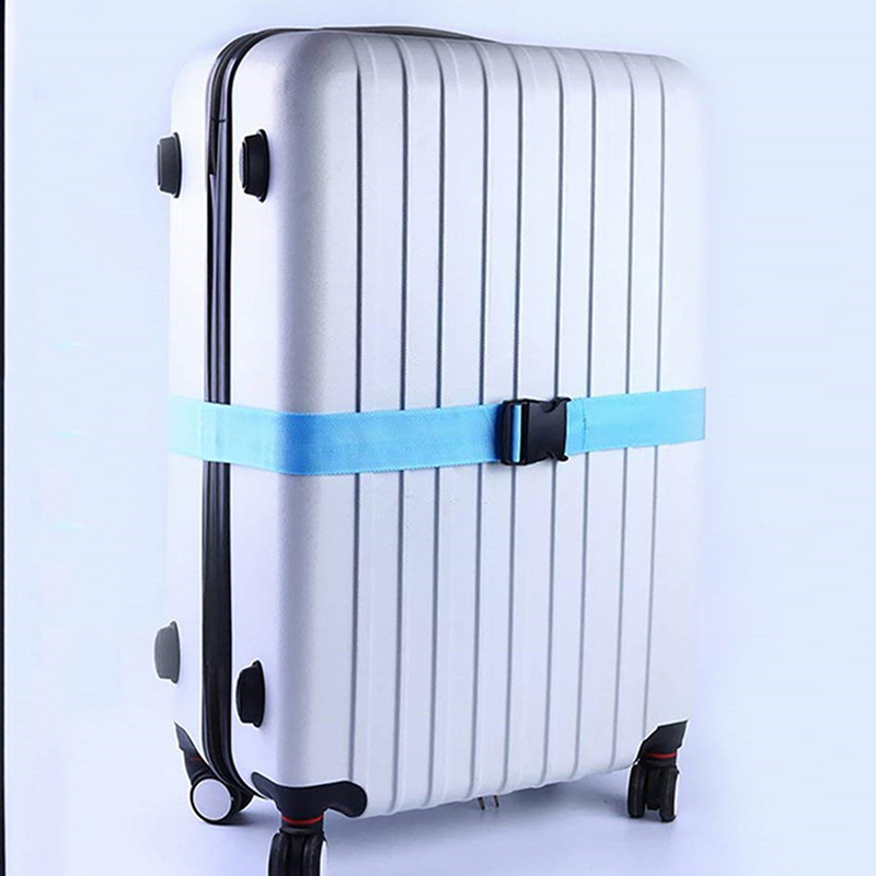 1 قطعة حزام الأمتعة النايلون ق - مراجعة Travel Accessories Luggage Straps وسعره