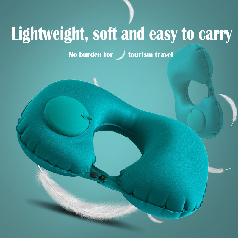 وسادة سفر على شكل حرف U خفيفة  - مراجعة Travel Pillow Inflatable وسعره