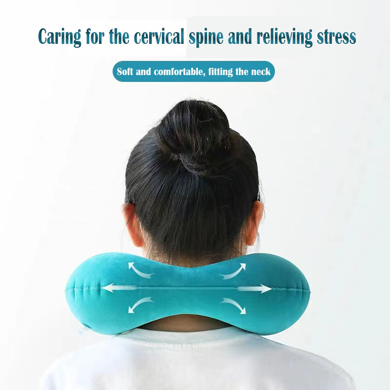 وسادة سفر على شكل حرف U خفيفة  - مراجعة Travel Pillow Inflatable وسعره