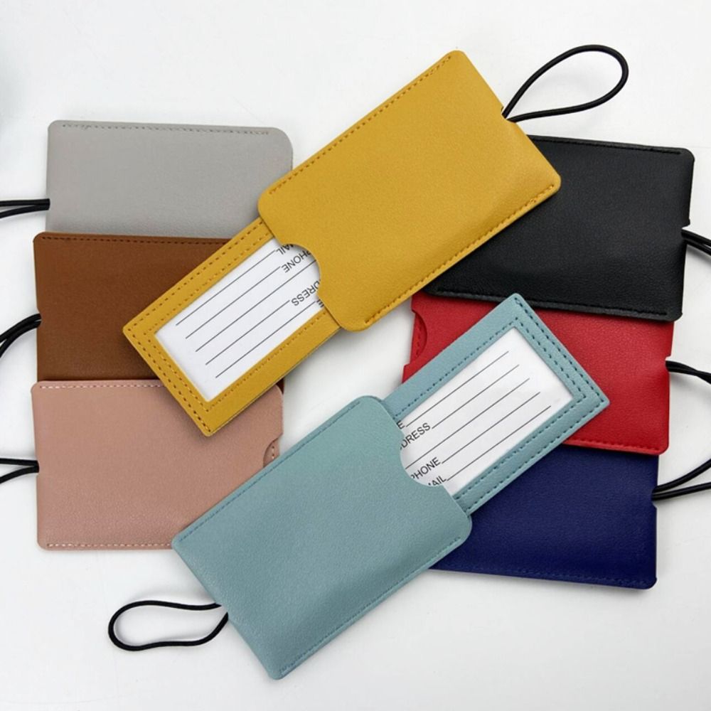 بطاقة تعريف الأمتعة من الجلد ا - مراجعة Travel Accessories Luggage Straps وسعره